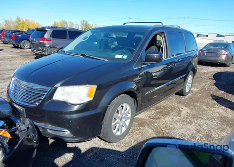 2014 Chrysler Town & Country Touring z USA, uszkodzony, nr VIN 2C4RC1BG8ER295845